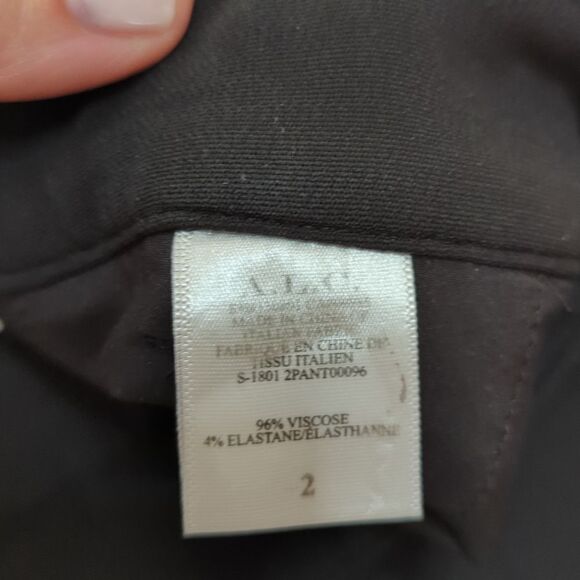 A.L.C. Slit Hem Pants Size 2 - Picture 7 of 11